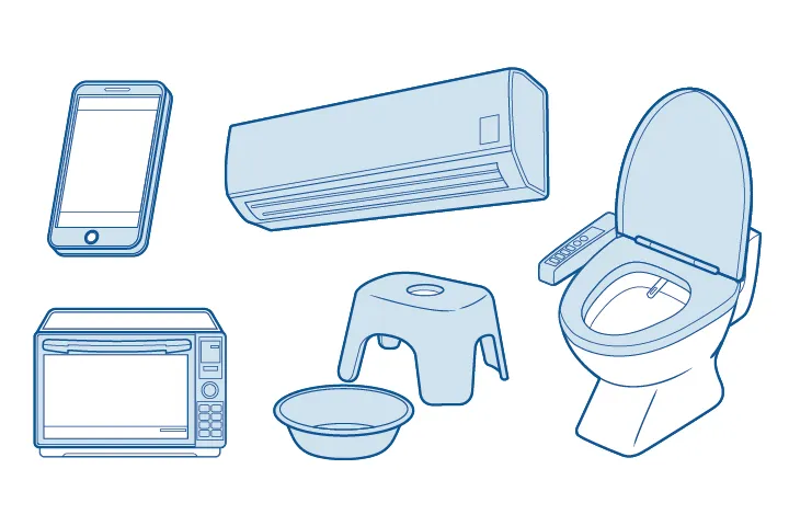 figure of images of applications