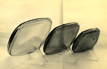 photo of glass for CRT