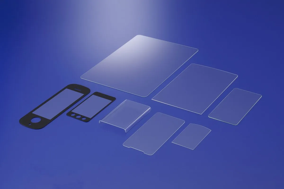 スマホのカバーガラスなどに使われる化学強化専用ガラスDinorex®